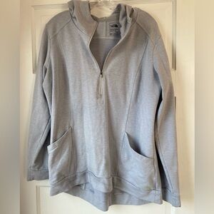 The North Face Womens 1/2 Zip Pullover Hoodie flash dry size Large